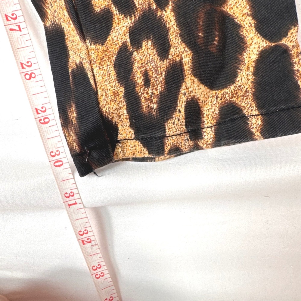 Tripp NYC Y2K Leopard‎ Print Skinny Jeans Size 3 - Picture 6 of 7
